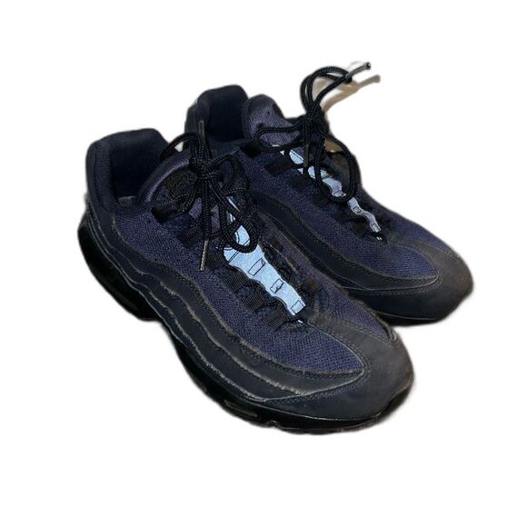 Nike Other - Nike Air Max 95 Obsidian Blue Black Lace Up Running M